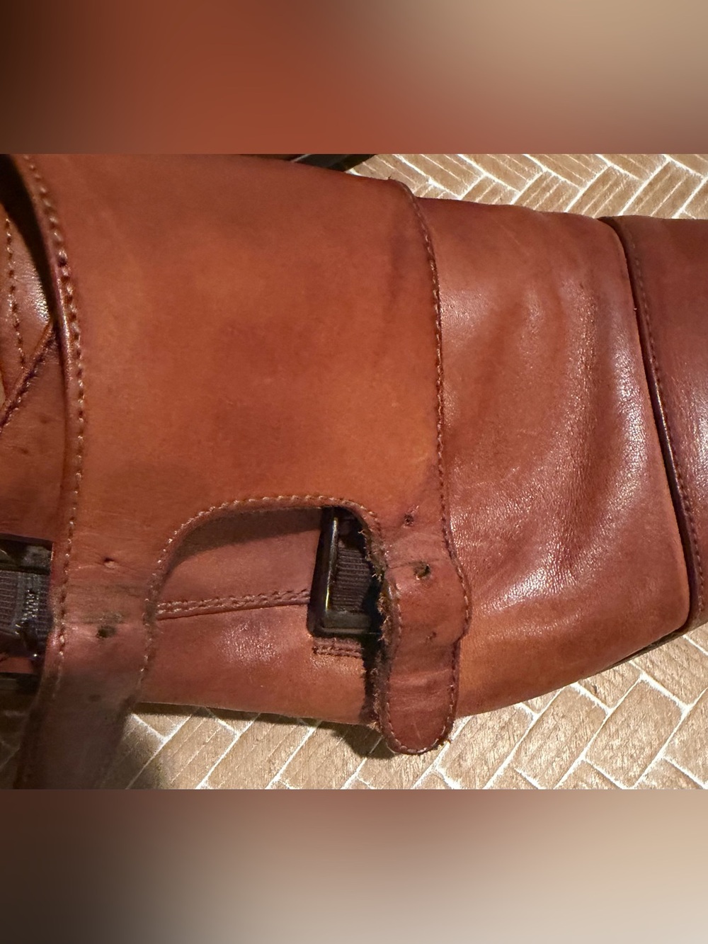 ALDO Men's Brown Leather Double Monk Strap Dress Shoes Size 9.5 - Picture 12 of 14